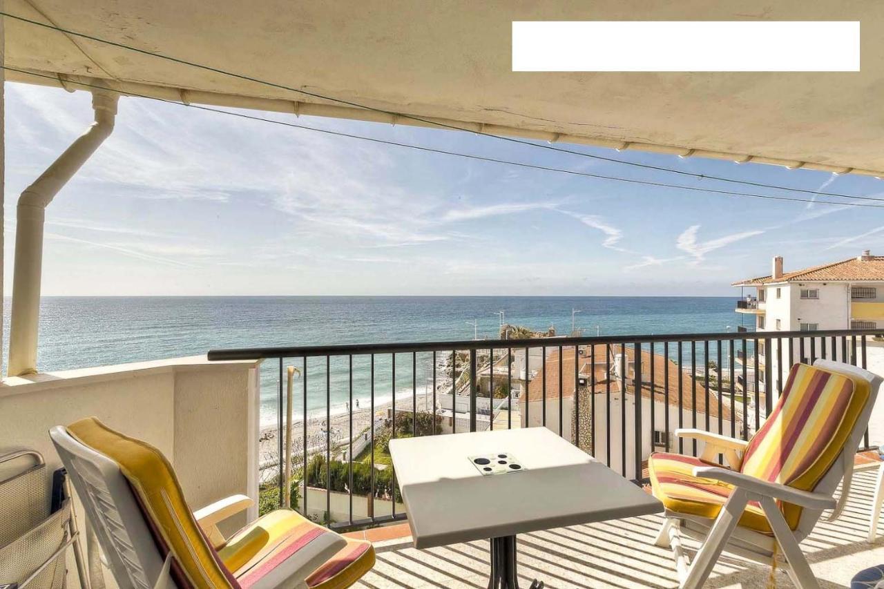 Precioso Apartamento Frontal Al Mar Nerja Zewnętrze zdjęcie